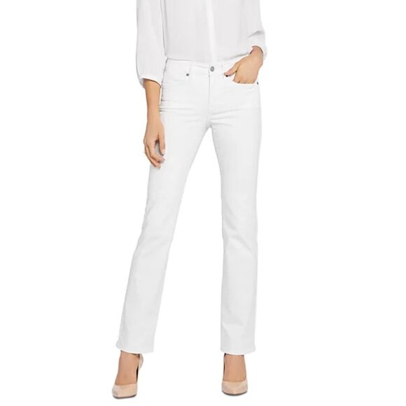 NYDJ Marilyn High Rise Straight Jeans. Sz: Large - Picture 1 of 12